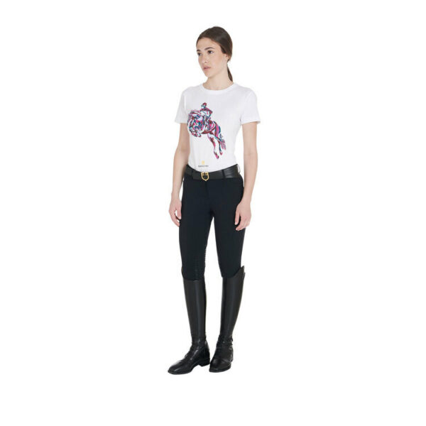 JUMPING RIDER WOMAN COTTON T-SHIRT