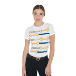 T-SHIRT BITS WITH REINS WOMAN COTTON