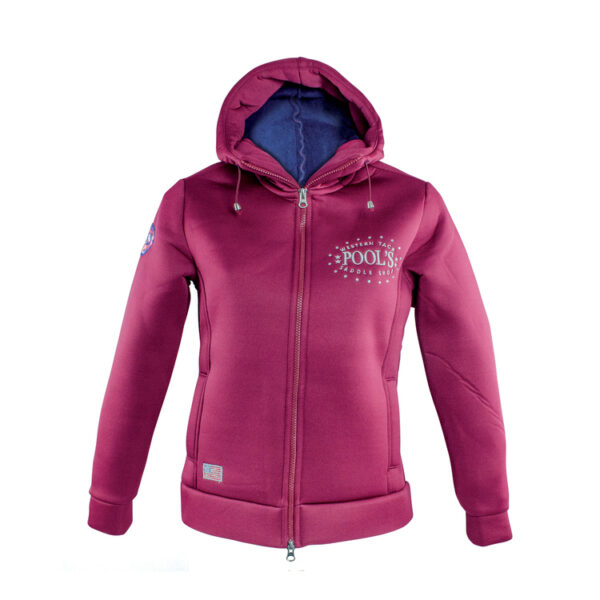 "FELPA TERMICA DONNA MODELLO ""ARIZONA"" COLOR BURGUNDY"
