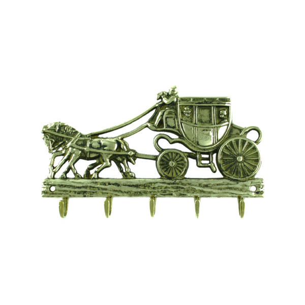 "PORTACHIAVI DA MURO ""CARROZZA"""