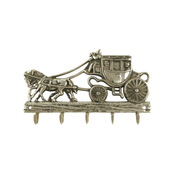 "PORTACHIAVI DA MURO ""CARROZZA"""