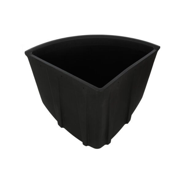 MANGIATOIA ANGOLARE IN POLIETILENE 70,5 x 70,5 x 65cm