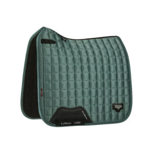 LOIRE CLASSIC SATIN DRESSAGE SQUARE SAGE LARGE - immagine 2