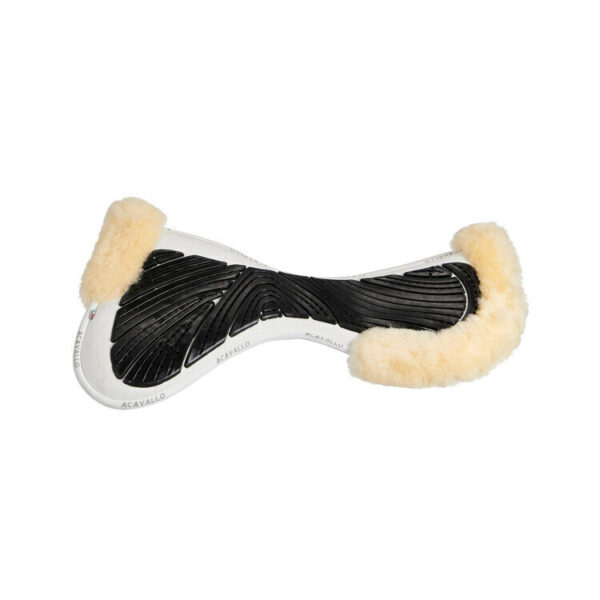 CLOSE CONTACT GEL & MEMORY FOAM 1/2 PAD W/SHEEPSKIN