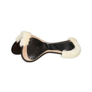 CLOSE CONTACT GEL & MEMORY FOAM 1/2 PAD W/SHEEPSKIN