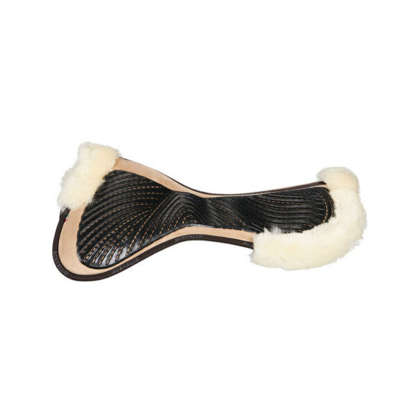 CLOSE CONTACT GEL & MEMORY FOAM 1/2 PAD W/SHEEPSKIN
