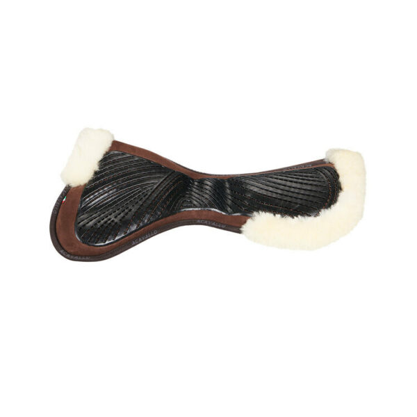 CLOSE CONTACT GEL & MEMORY FOAM 1/2 PAD W/SHEEPSKIN
