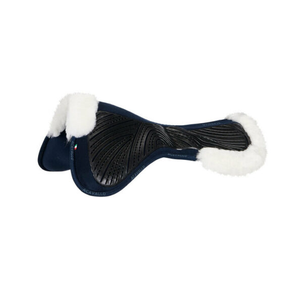 CLOSE CONTACT GEL & MEMORY FOAM 1/2 PAD W/SHEEPSKIN