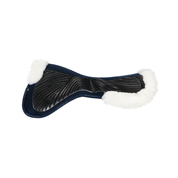 CLOSE CONTACT GEL & MEMORY FOAM 1/2 PAD W/SHEEPSKIN