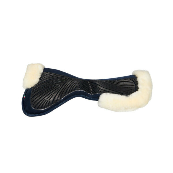 CLOSE CONTACT GEL & MEMORY FOAM 1/2 PAD W/SHEEPSKIN