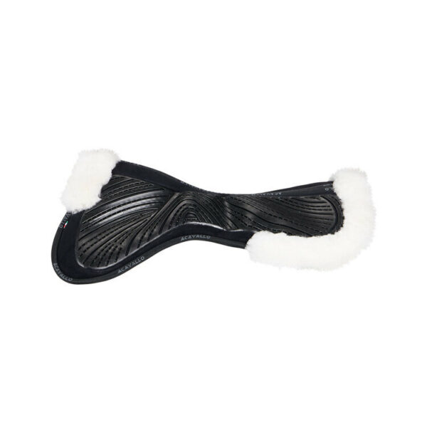 CLOSE CONTACT GEL & MEMORY FOAM 1/2 PAD W/SHEEPSKIN
