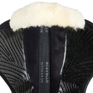 CLOSE CONTACT GEL & MEMORY FOAM 1/2 PAD W/SHEEPSKIN