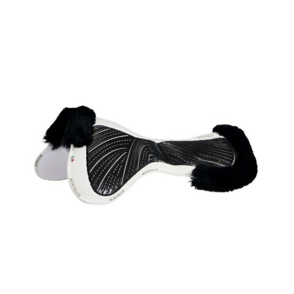 CLOSE CONTACT GEL & MEMORY FOAM 1/2 PAD W/SHEEPSKIN