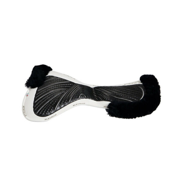 CLOSE CONTACT GEL & MEMORY FOAM 1/2 PAD W/SHEEPSKIN