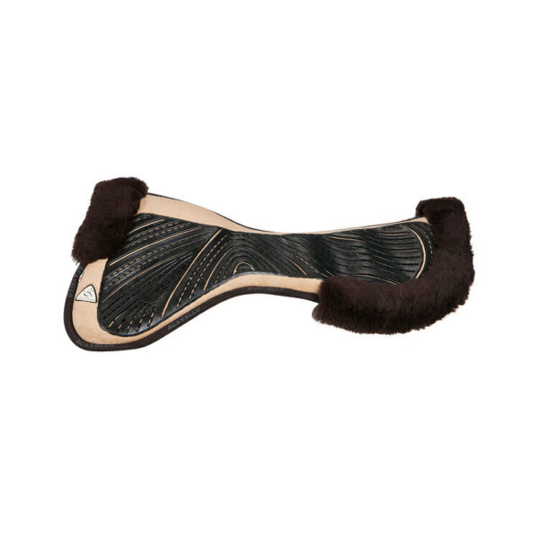 CLOSE CONTACT GEL & MEMORY FOAM 1/2 PAD W/SHEEPSKIN