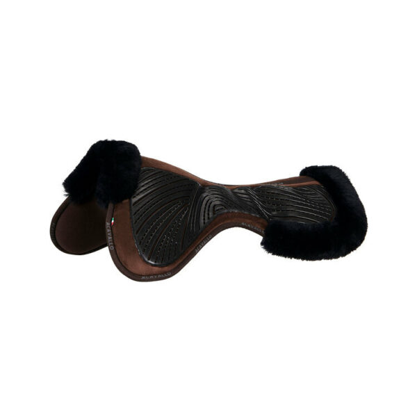 CLOSE CONTACT GEL & MEMORY FOAM 1/2 PAD W/SHEEPSKIN