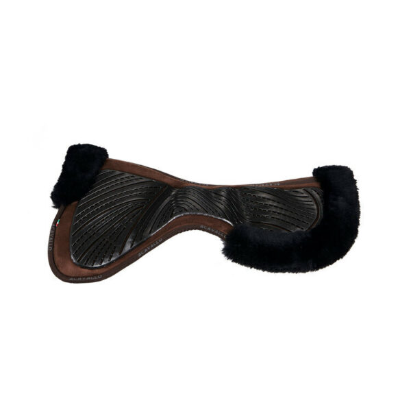 CLOSE CONTACT GEL & MEMORY FOAM 1/2 PAD W/SHEEPSKIN