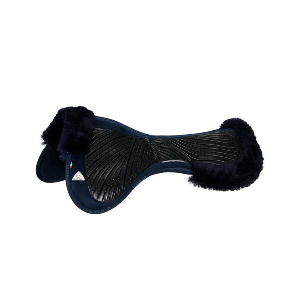 CLOSE CONTACT GEL & MEMORY FOAM 1/2 PAD W/SHEEPSKIN