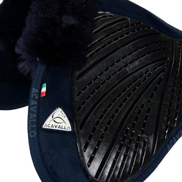 CLOSE CONTACT GEL & MEMORY FOAM 1/2 PAD W/SHEEPSKIN
