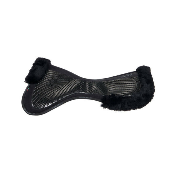 CLOSE CONTACT GEL & MEMORY FOAM 1/2 PAD W/SHEEPSKIN