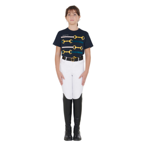 T-SHIRT BITS WITH REINS JUNIOR COTTON