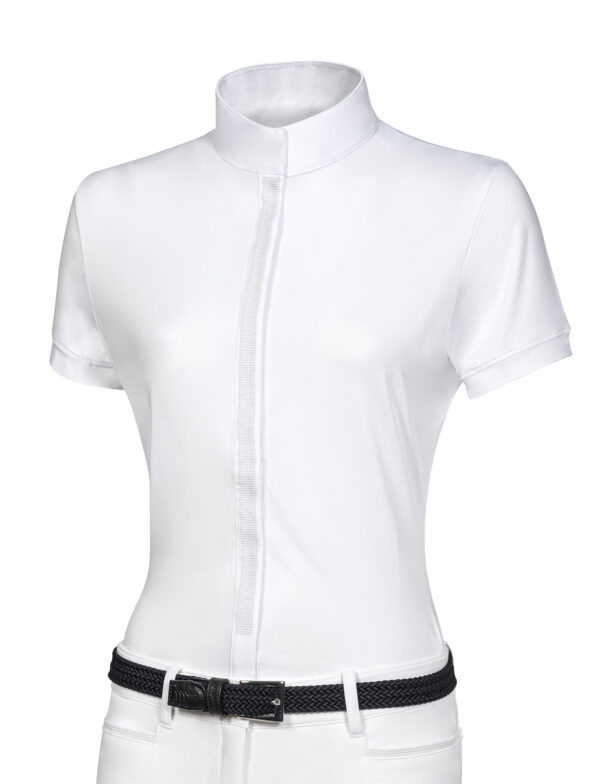 CAMICIA DONNA MANICHE CORTE EQUILINE MOD. ESADE