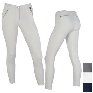 PANTALONI CHAMPION SILICONE CON ZIP ARGENTATE DONNA BIANCO MISURA 38