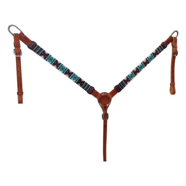 NAVAJO PEARLS WESTERN BREASTCOLLAR