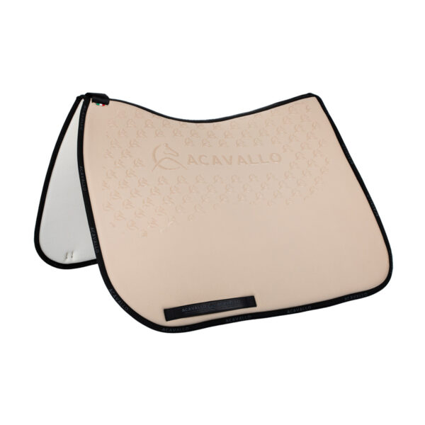 LYCRA DRESSAGE PAD W/GEL GRIP & BAMBOO FIBER UNDERSIDE