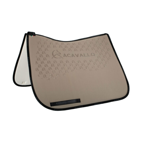LYCRA DRESSAGE PAD W/GEL GRIP & BAMBOO FIBER UNDERSIDE