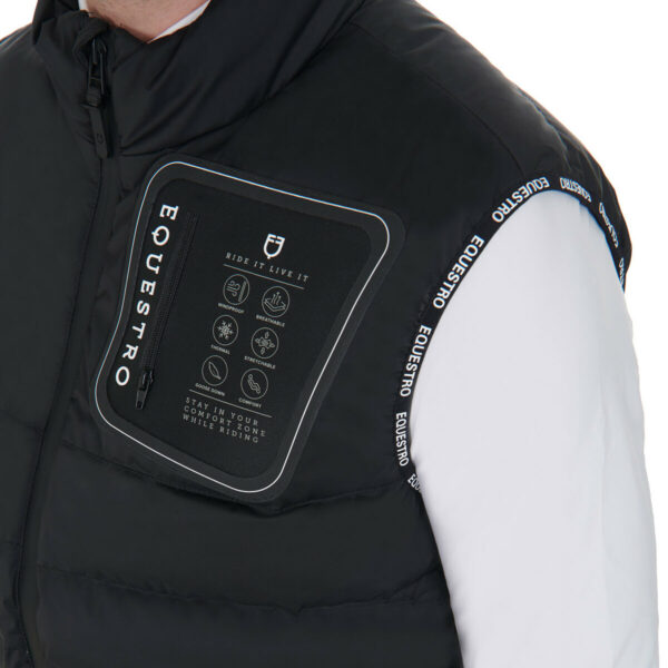 MEN'S STRETCH FABRIC QUILTED VEST