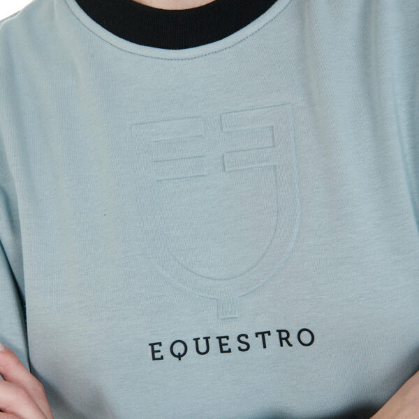 WOMEN'S CROPPED ROUNDNECK SWEATSHIRT