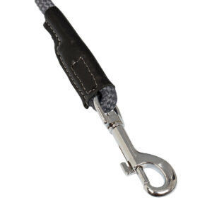 ITALIAN LEATHER AND ROUND NYLON DORI GOGUE