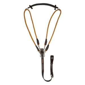 ITALIAN LEATHER AND ROUND NYLON DORI GOGUE
