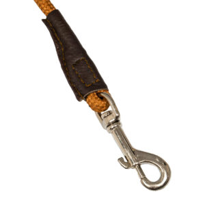 ITALIAN LEATHER AND ROUND NYLON DORI GOGUE