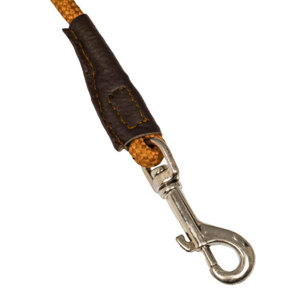 ITALIAN LEATHER AND ROUND NYLON DORI GOGUE