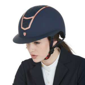 CASCO EQUESTRO MODELLO ECLIPSE STONE MAT WIDE VISER