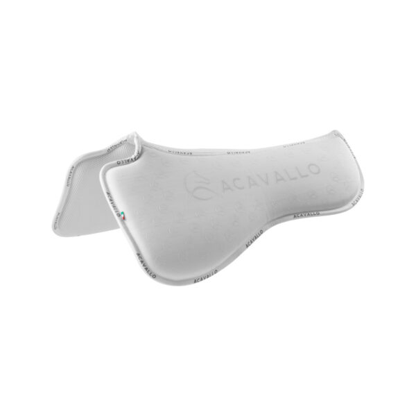 SPINE FREE LYCRA & MEMORY FOAM 1/2 PAD DRESSAGE W/SILICON GRIP & BAMBOO