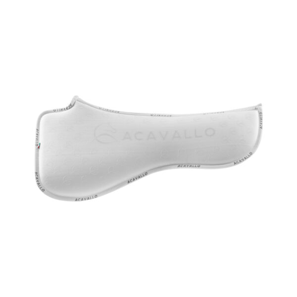 SPINE FREE LYCRA & MEMORY FOAM 1/2 PAD DRESSAGE W/SILICON GRIP & BAMBOO