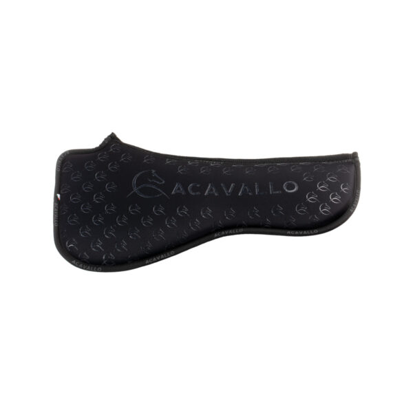 SPINE FREE LYCRA & MEMORY FOAM 1/2 PAD DRESSAGE W/SILICON GRIP & BAMBOO