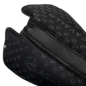 SPINE FREE LYCRA & MEMORY FOAM 1/2 PAD DRESSAGE W/SILICON GRIP & BAMBOO