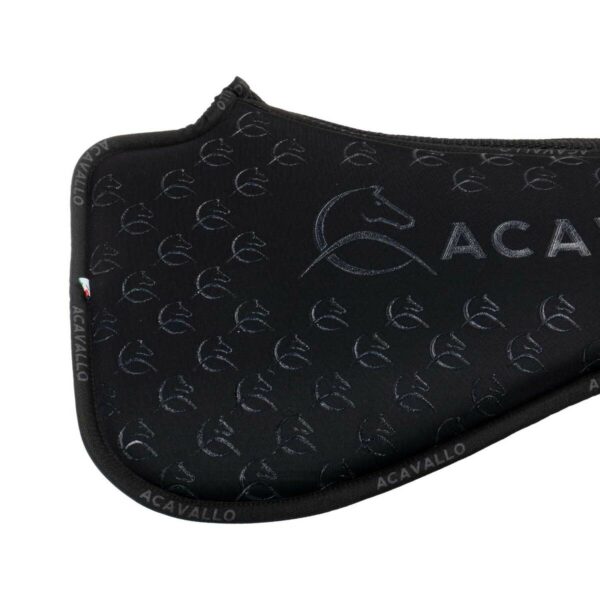 SPINE FREE LYCRA & MEMORY FOAM 1/2 PAD DRESSAGE W/SILICON GRIP & BAMBOO