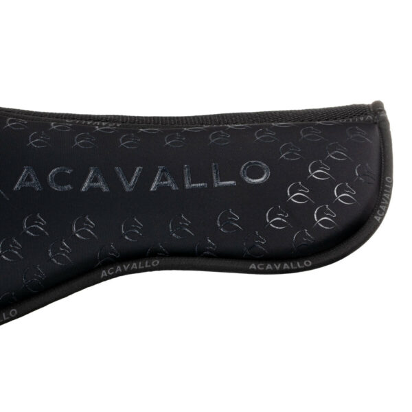SPINE FREE LYCRA & MEMORY FOAM 1/2 PAD DRESSAGE W/SILICON GRIP & BAMBOO