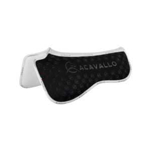 SPINE FREE LYCRA & MEMORY FOAM 1/2 PAD DRESSAGE W/SILICON GRIP & BAMBOO