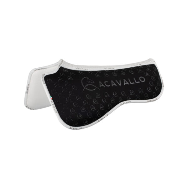 SPINE FREE LYCRA & MEMORY FOAM 1/2 PAD DRESSAGE W/SILICON GRIP & BAMBOO