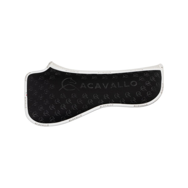 SPINE FREE LYCRA & MEMORY FOAM 1/2 PAD DRESSAGE W/SILICON GRIP & BAMBOO