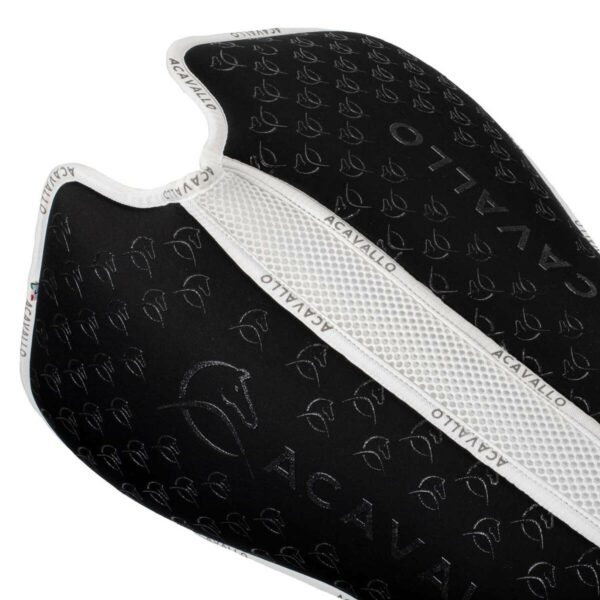 SPINE FREE LYCRA & MEMORY FOAM 1/2 PAD DRESSAGE W/SILICON GRIP & BAMBOO