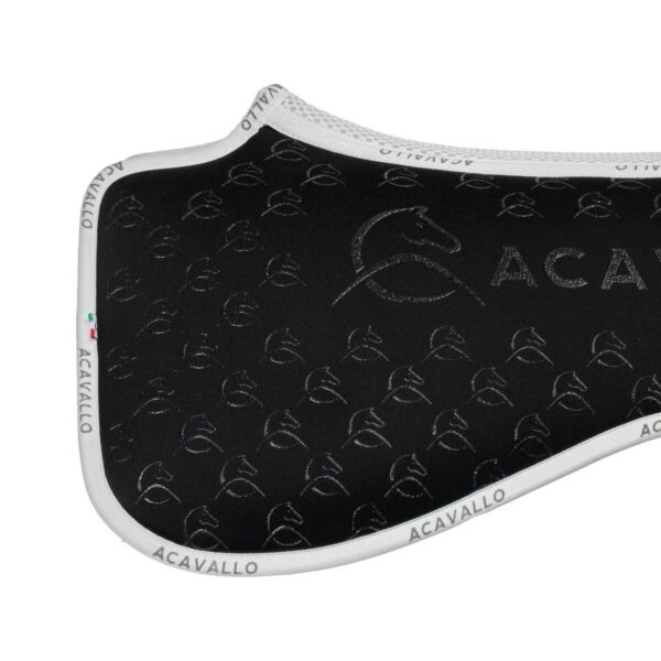 SPINE FREE LYCRA & MEMORY FOAM 1/2 PAD DRESSAGE W/SILICON GRIP & BAMBOO