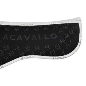 SPINE FREE LYCRA & MEMORY FOAM 1/2 PAD DRESSAGE W/SILICON GRIP & BAMBOO