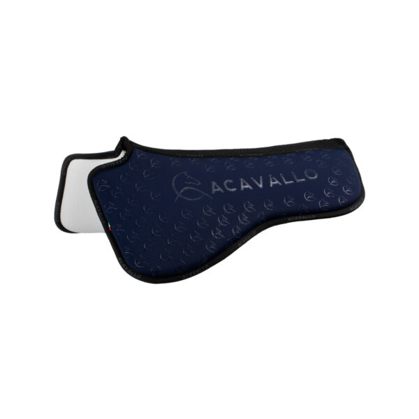 SPINE FREE LYCRA & MEMORY FOAM 1/2 PAD DRESSAGE W/SILICON GRIP & BAMBOO
